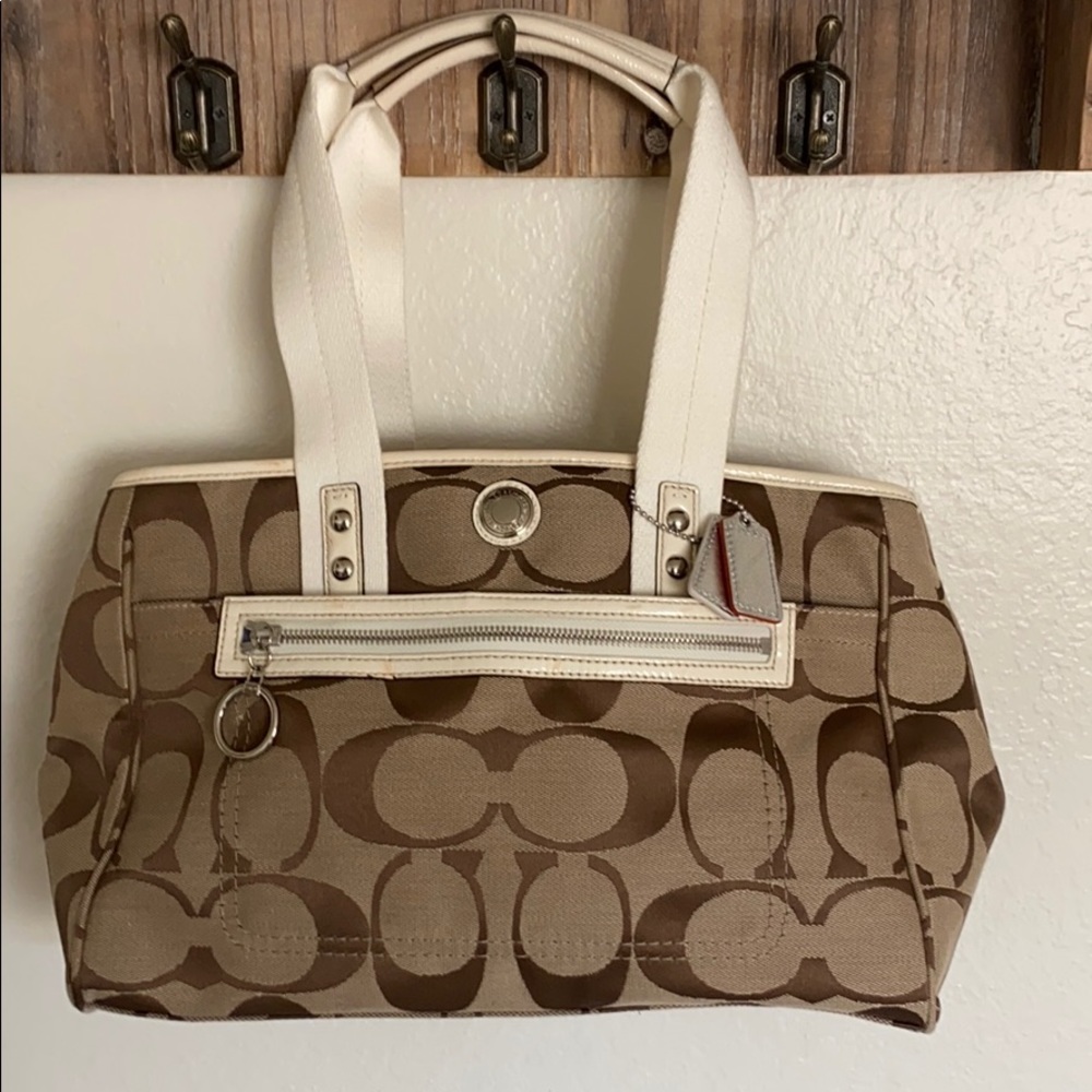 Coach Daisy Signature large tote